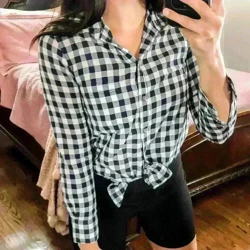 J Crew Checker Sweater - Picture 6 of 13